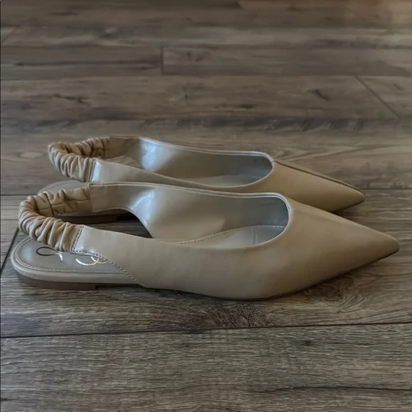 Sam Edelman Cream Ballet Flats - Picture 3 of 5